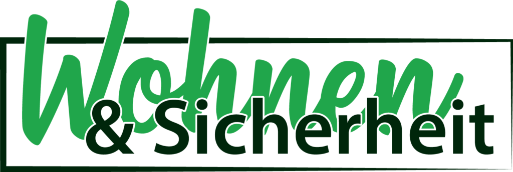 logo von Wohnen und Sicherheit für ihr zuhause. Damit Sie sich nicht nur wohl, sondern auch sicher fühlen!